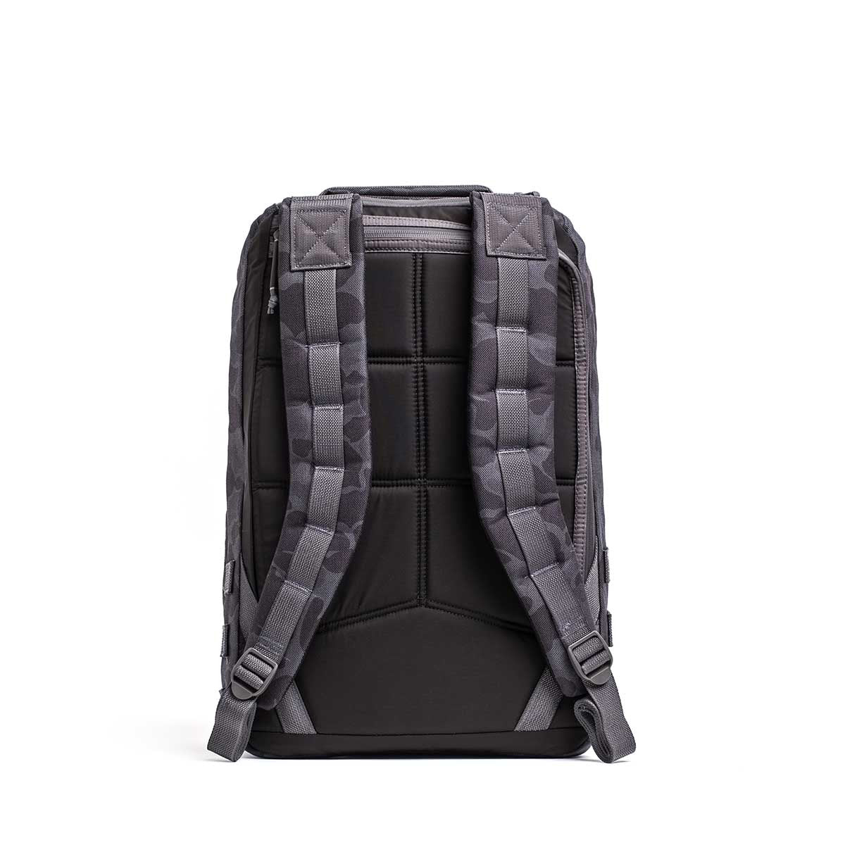 The GR1 USA - Cordura backpack, known as The Original Ruck, made with Special Forces-grade materials in gray and black, features padded shoulder straps and back support.