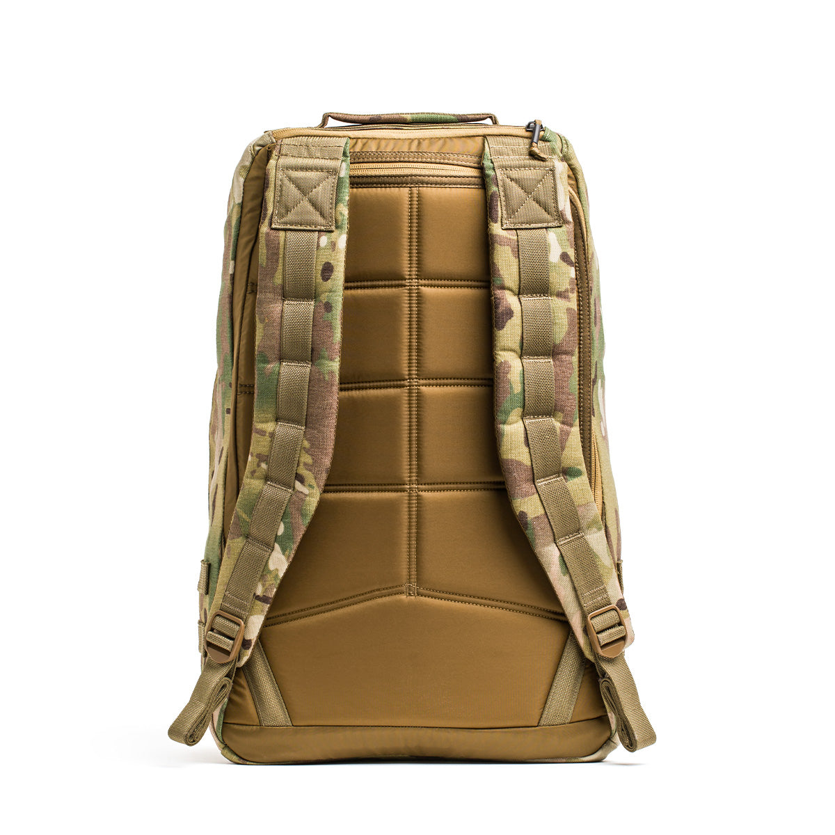 The GR1 USA - Cordura (The Original Ruck) features a sturdy camouflage design with padded straps, a quilted back panel, and a bombproof laptop compartment.