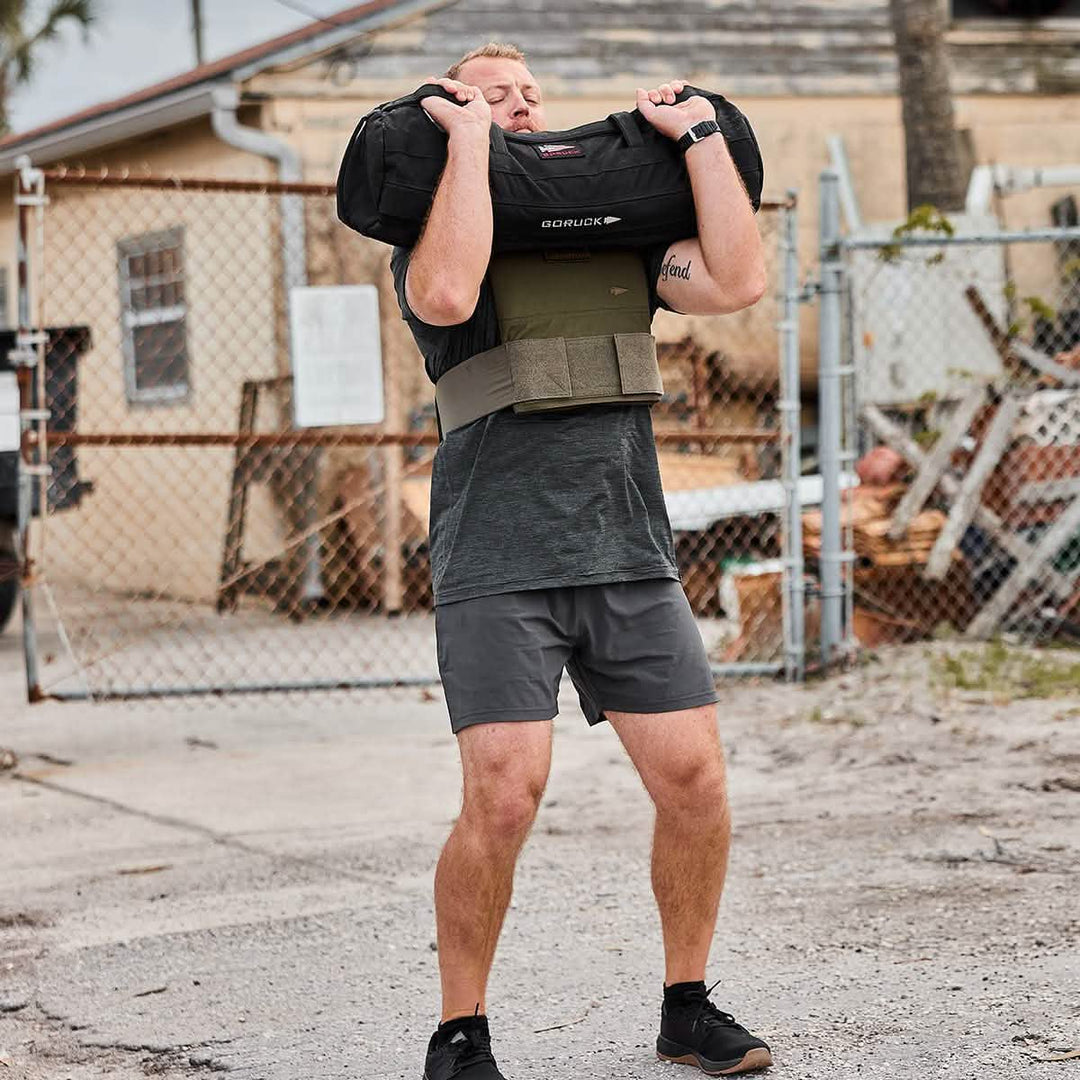 GORUCK Tough Dry Black Simple Shorts Black Size 32 outlets Made in USA Men's