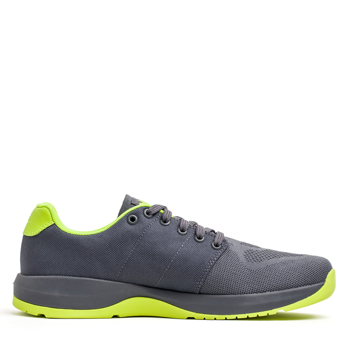 Women's Ballistic Trainers - Wolf Grey + Acid Lime W / Acid Lime Reflective Spearhead