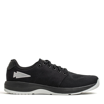 Women's Ballistic Trainers - Black + Glacier Grey W / Silver Reflective Spearhead