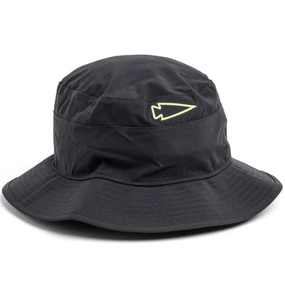 The Boonie Hat - Slick - ToughDry is made from ToughDry® fabric and includes a neon green arrowhead logo on the side for strong protection against elements.