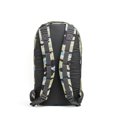 Back view of the GORUCK Bullet Ruck Classic - Cordura, featuring a streamlined design with padded straps, against a white background.