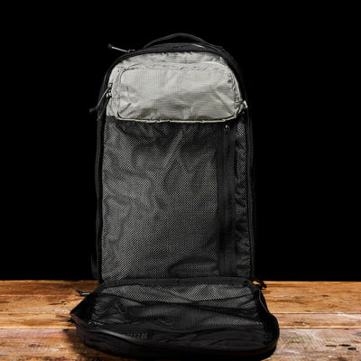 Bullet Ruck Double Compartment - Ripstop ROBIC® - Black + Speed Grey