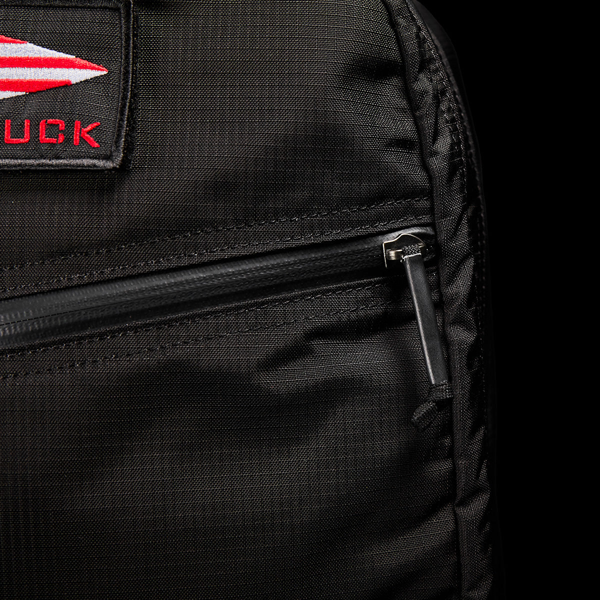 Bullet Ruck Double Compartment - Ripstop ROBIC® - Black + Speed Grey