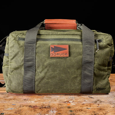 Kit Bag - Waxed Canvas