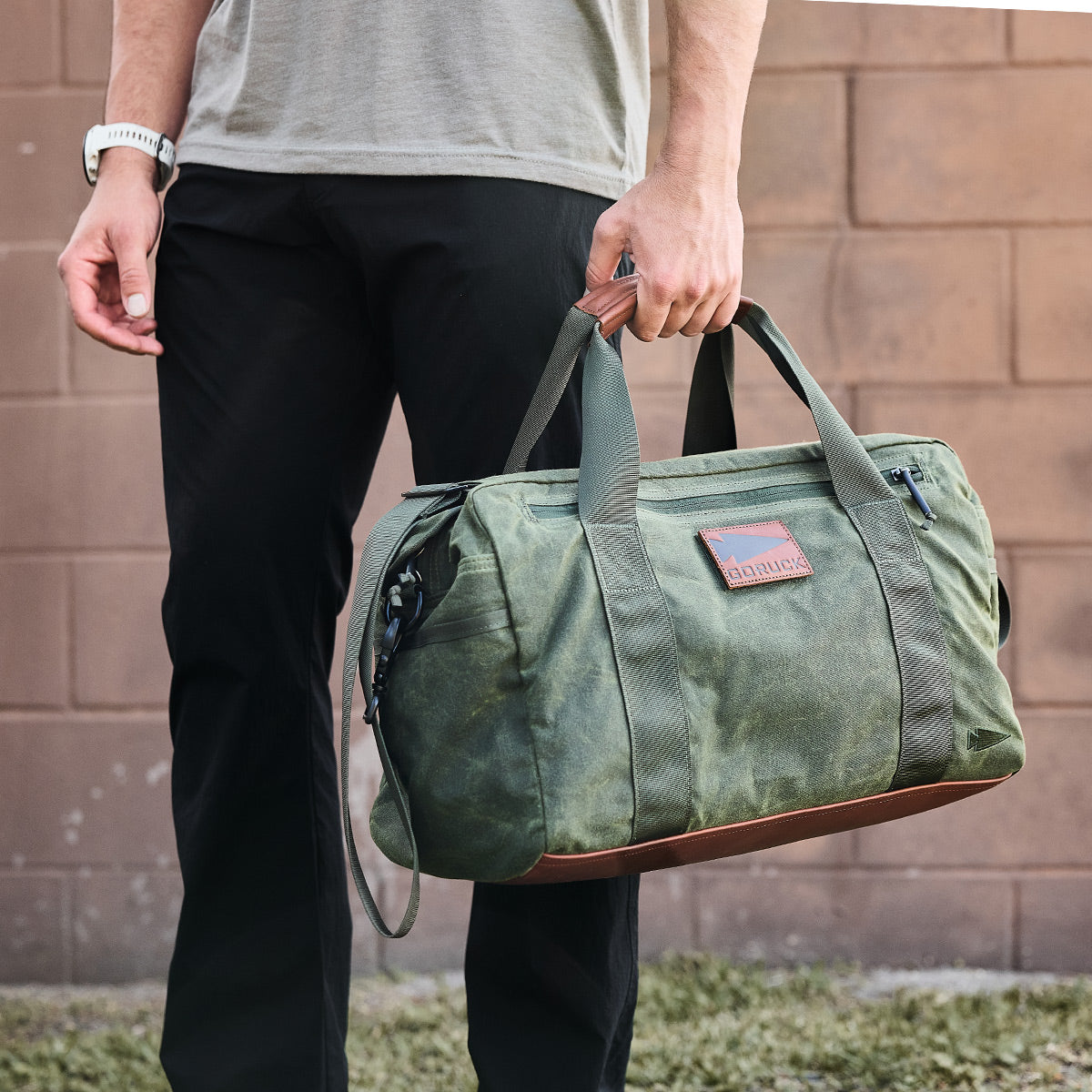 Kit Bag - Waxed Canvas