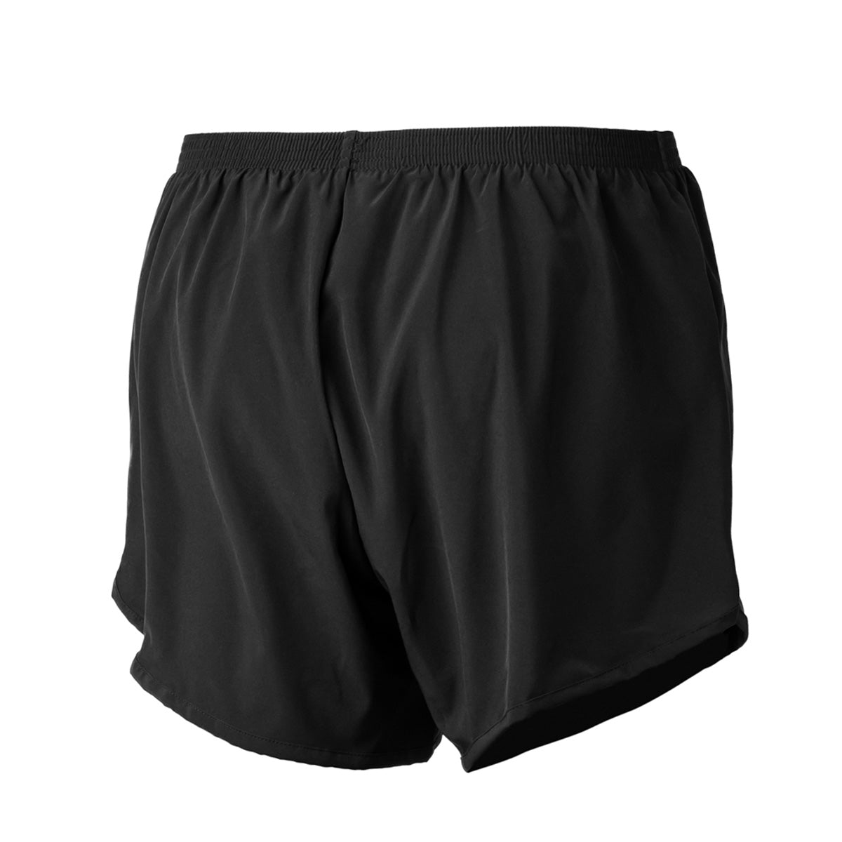 These Men’s Ranger Panties by GORUCK are designed with an elastic waistband and crafted from ToughStretch fabric, providing unparalleled comfort and mobility. They are lightweight, making them ideal for running or other physical activities, and they come with a Scars Lifetime Guarantee. The image showcases the shorts from the rear.