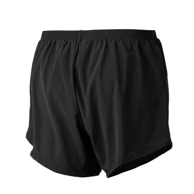 These Men’s Ranger Panties by GORUCK are designed with an elastic waistband and crafted from ToughStretch fabric, providing unparalleled comfort and mobility. They are lightweight, making them ideal for running or other physical activities, and they come with a Scars Lifetime Guarantee. The image showcases the shorts from the rear.