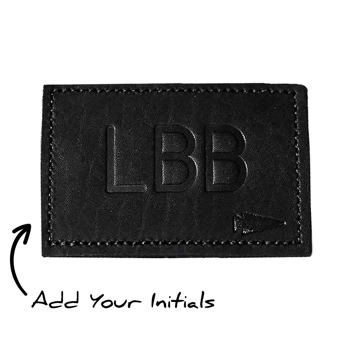 Patch  - Custom Leather Monogram