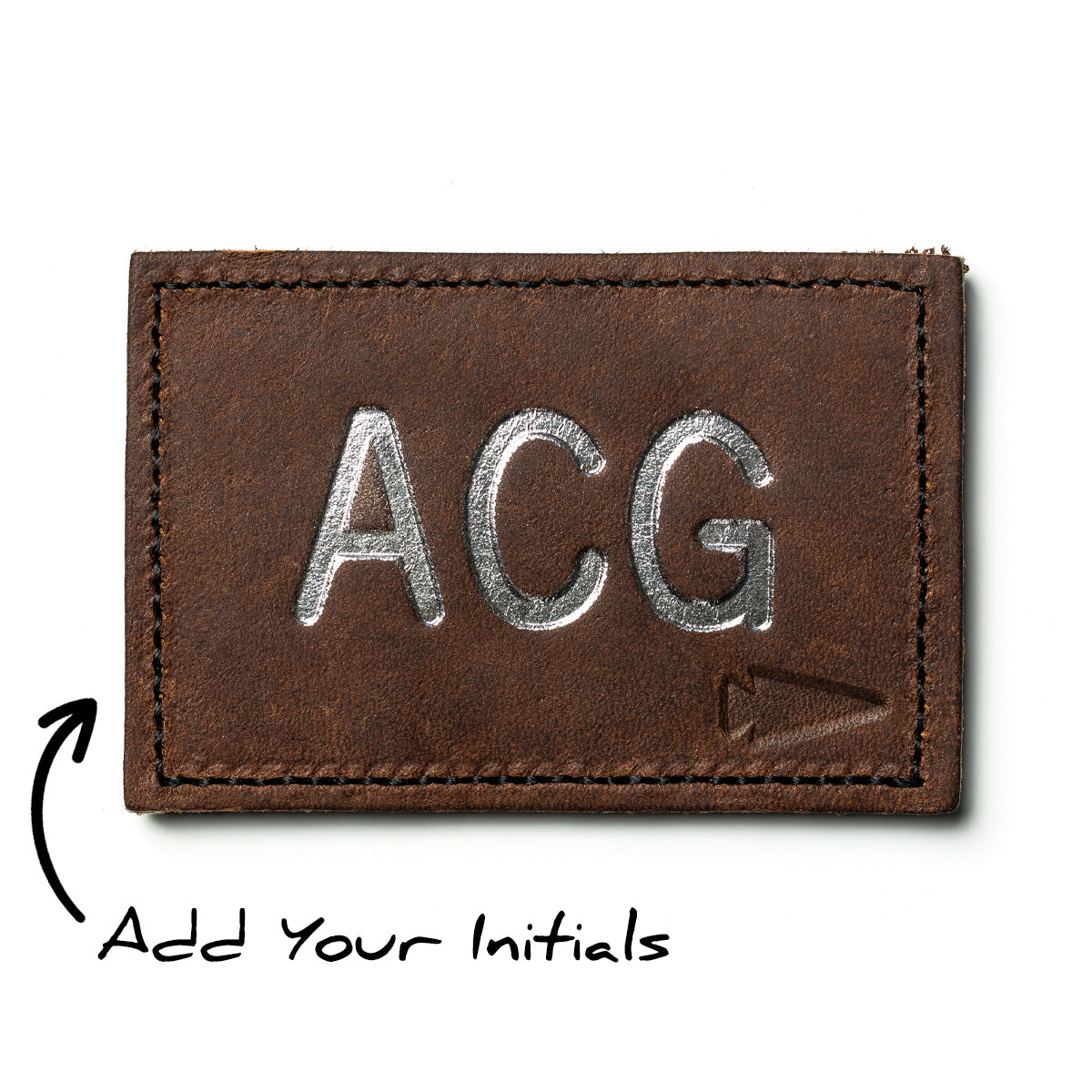 Patch  - Custom Leather Monogram