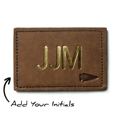 Patch  - Custom Leather Monogram