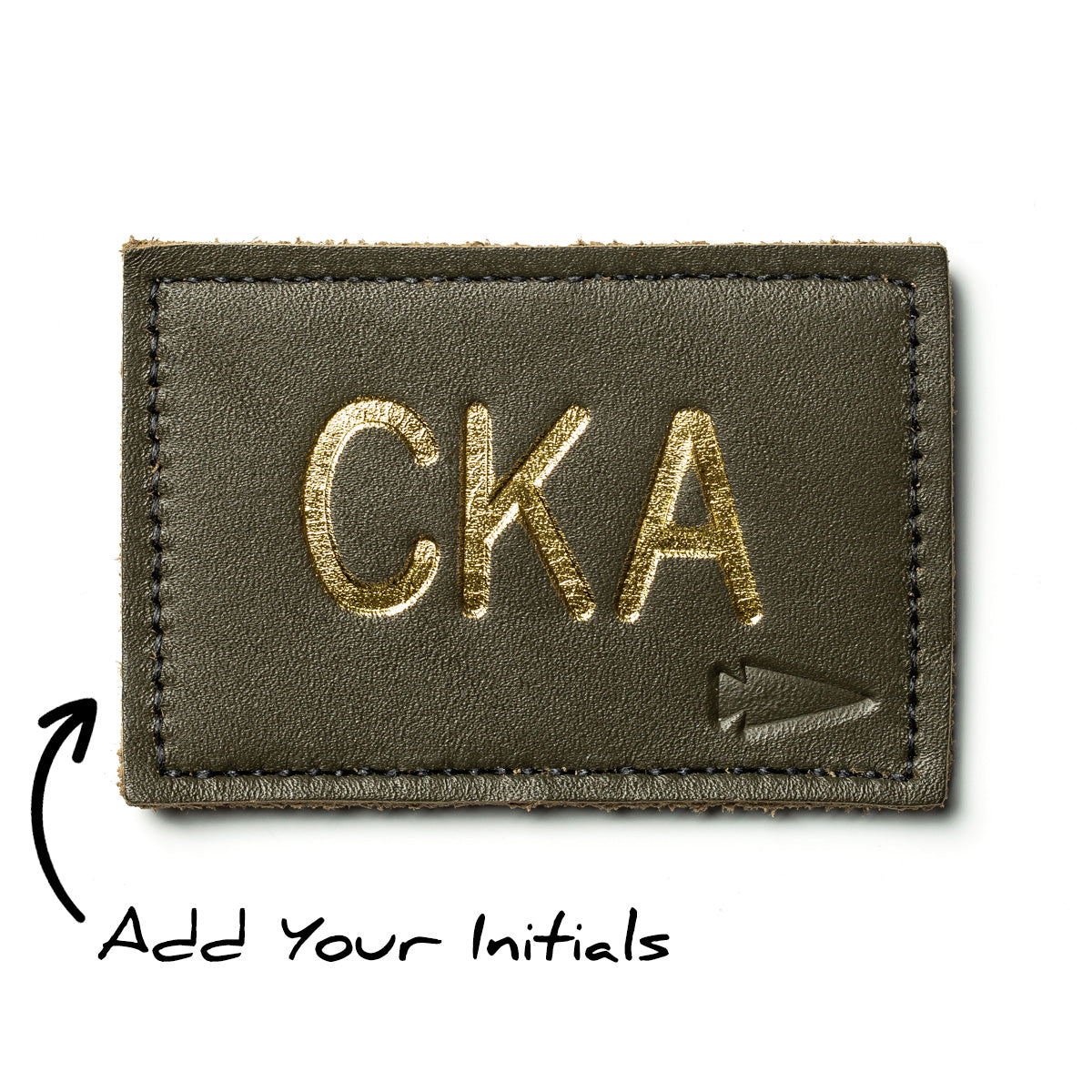 Patch  - Custom Leather Monogram