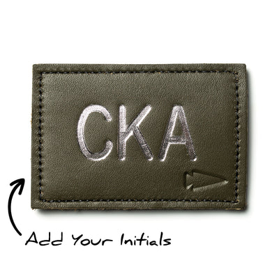 Patch  - Custom Leather Monogram