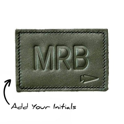 Patch  - Custom Leather Monogram