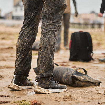 Men's Rough Runner - Black + White