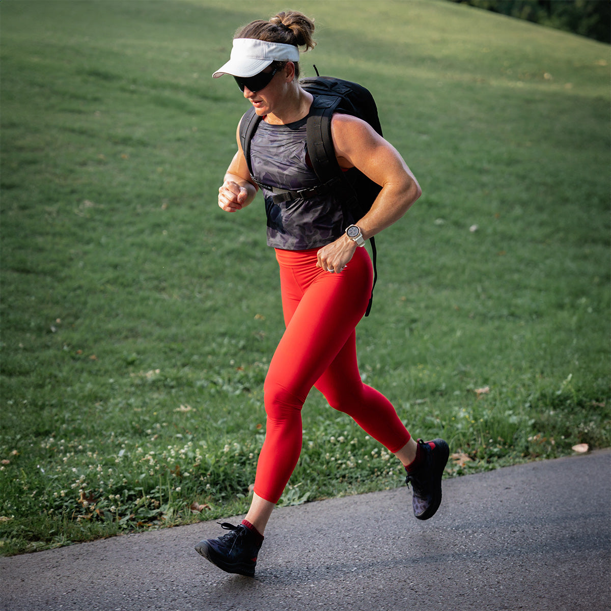 Women's Rough Runner - Midnight Frogskin + High Risk Red