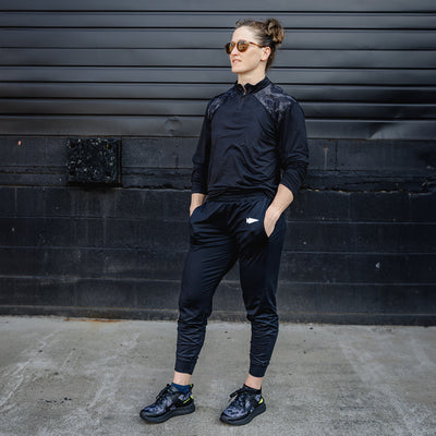 Women's Rough Runner - Midnight Frogskin + Acid Lime