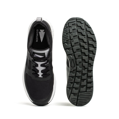 Women's Rough Runner - Black + White