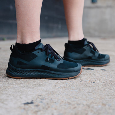 Women's Rough Runner - Black + Gum