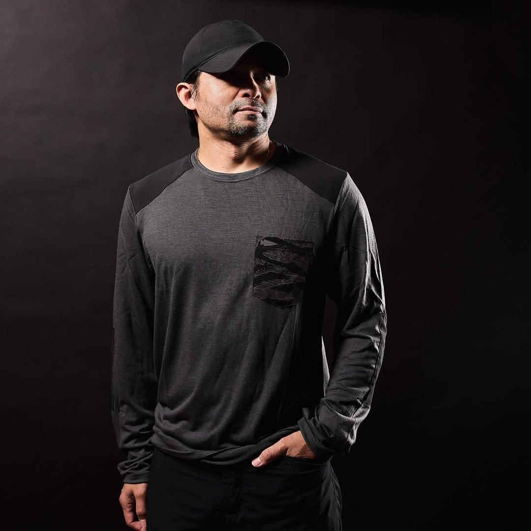 GORUCK MERINO popular WOOL LONG SLEEVE TEE