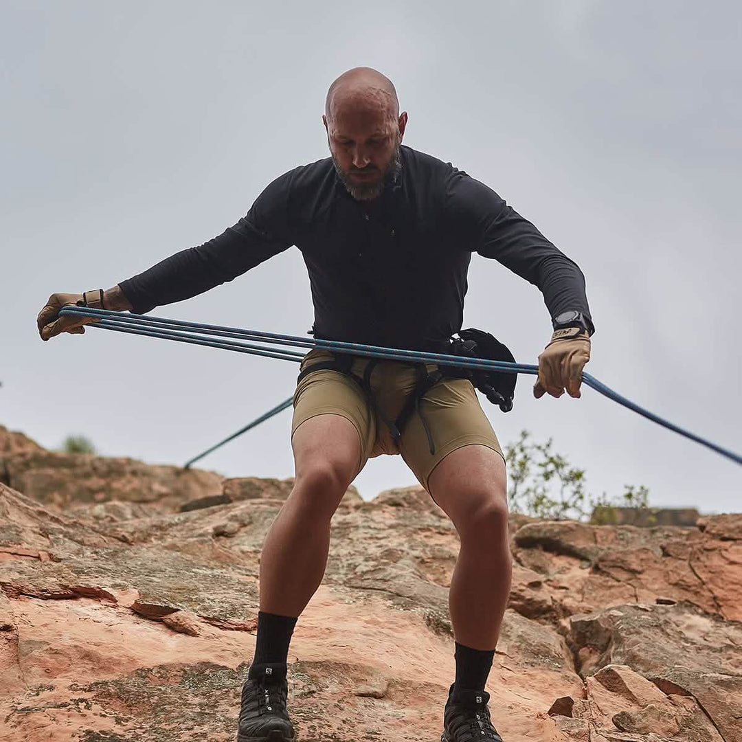 GORUCK Tough Dry Black Simple Shorts Black Size 32 outlets Made in USA Men's