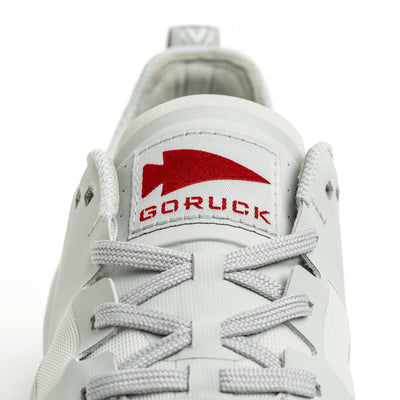 Women's Rough Runner - Light Grey + Red