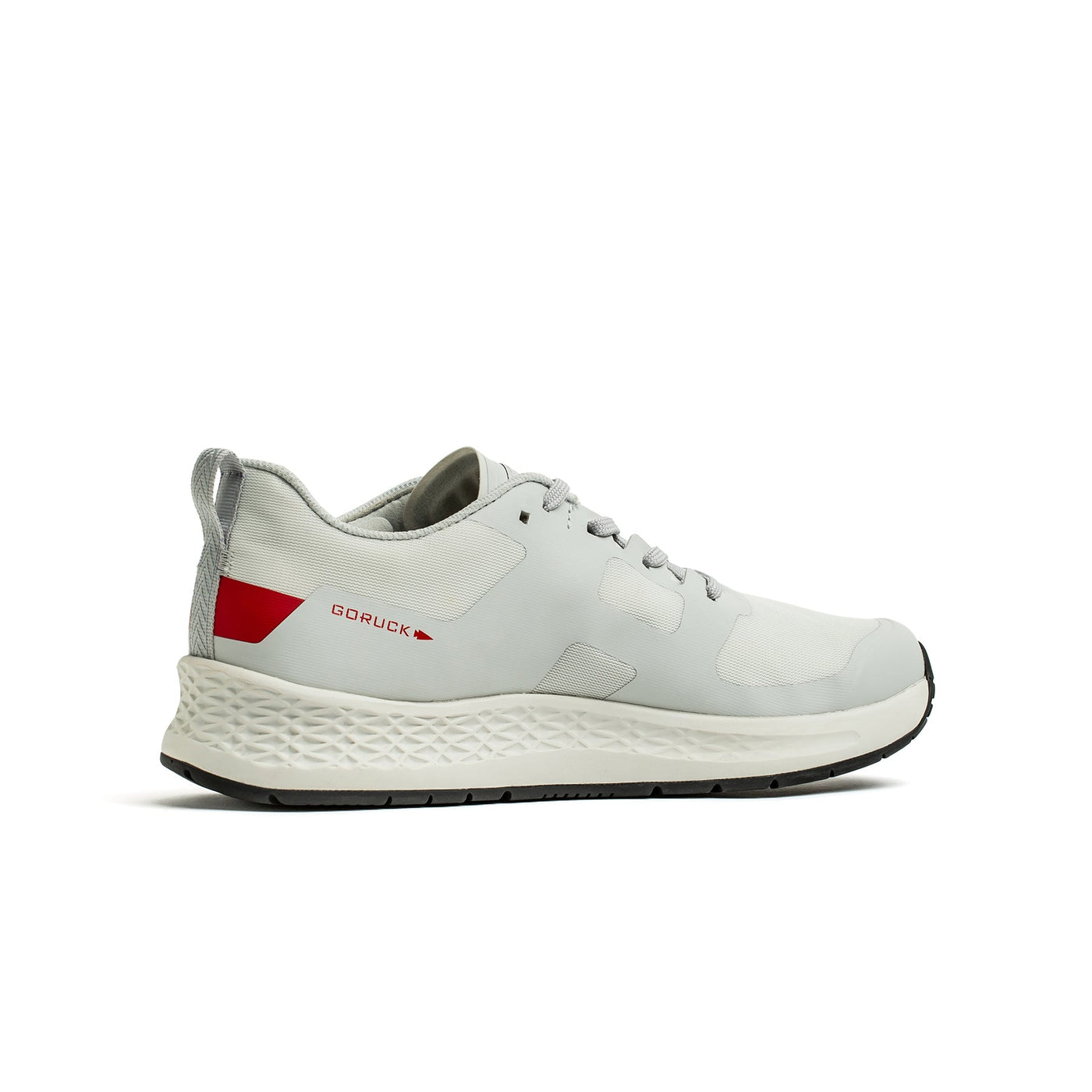 Women's Rough Runner - Light Grey + Red