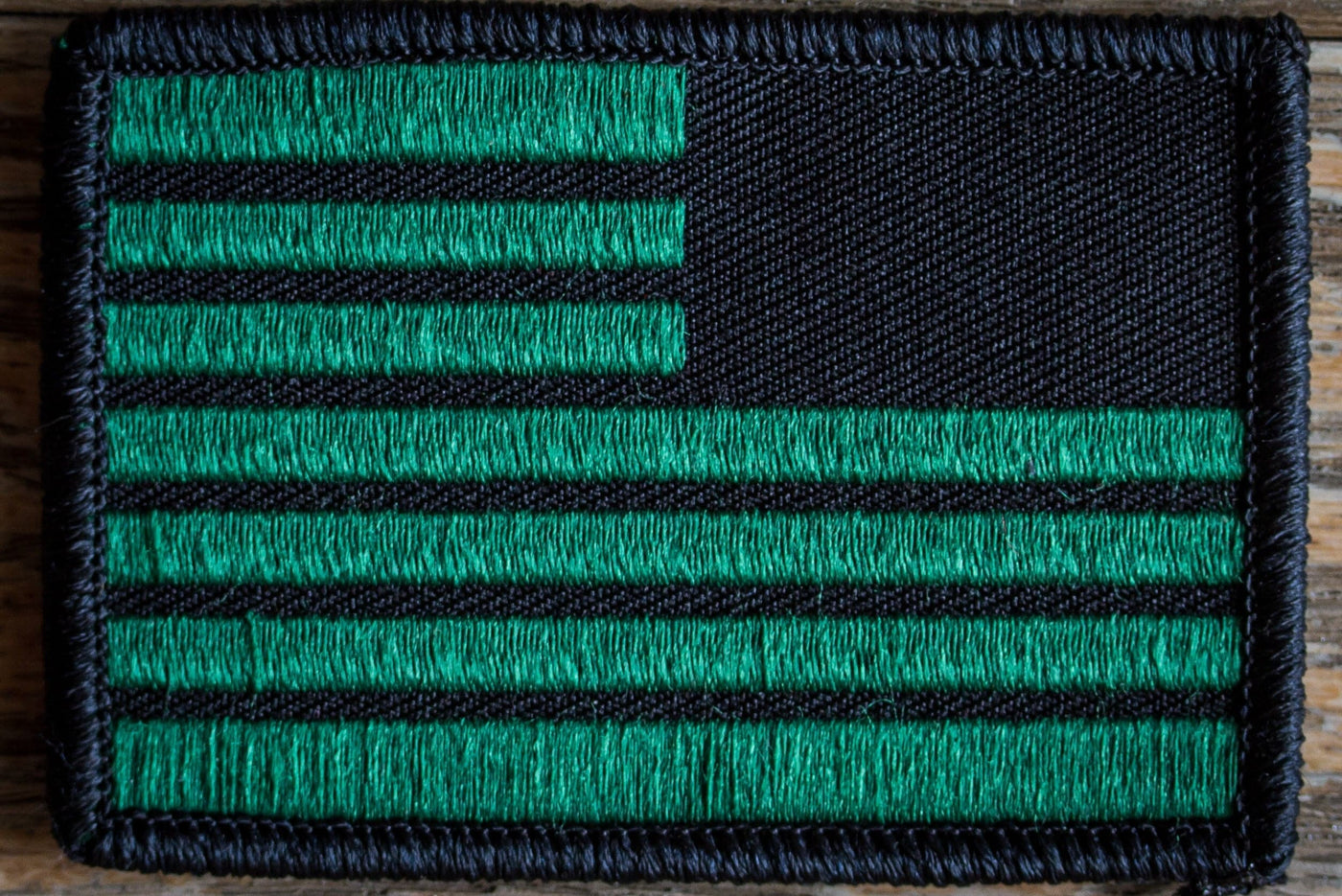 American Flag Patch Velcro ACU Foliage Green Reverse
