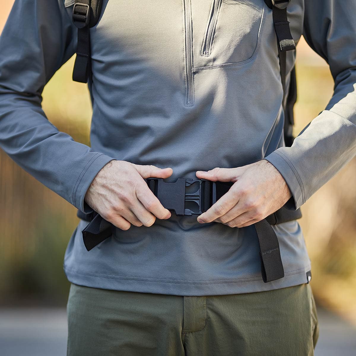 What is a hip belt?